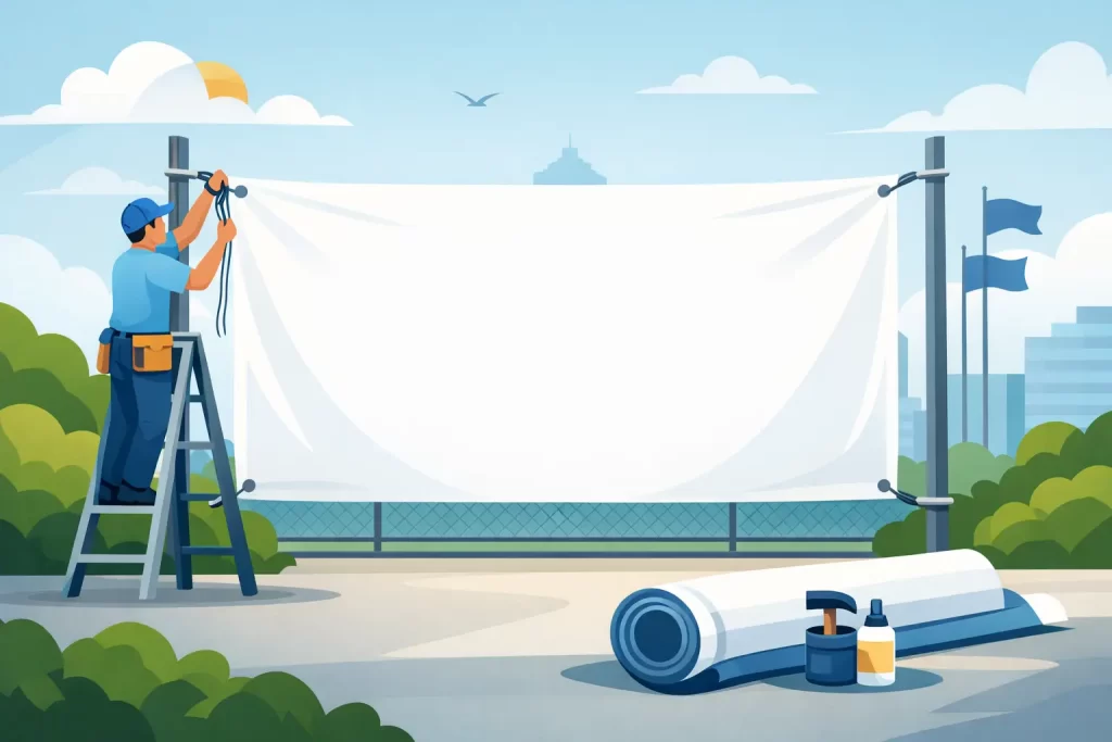 Large Banner for Outdoor Use That Lasts