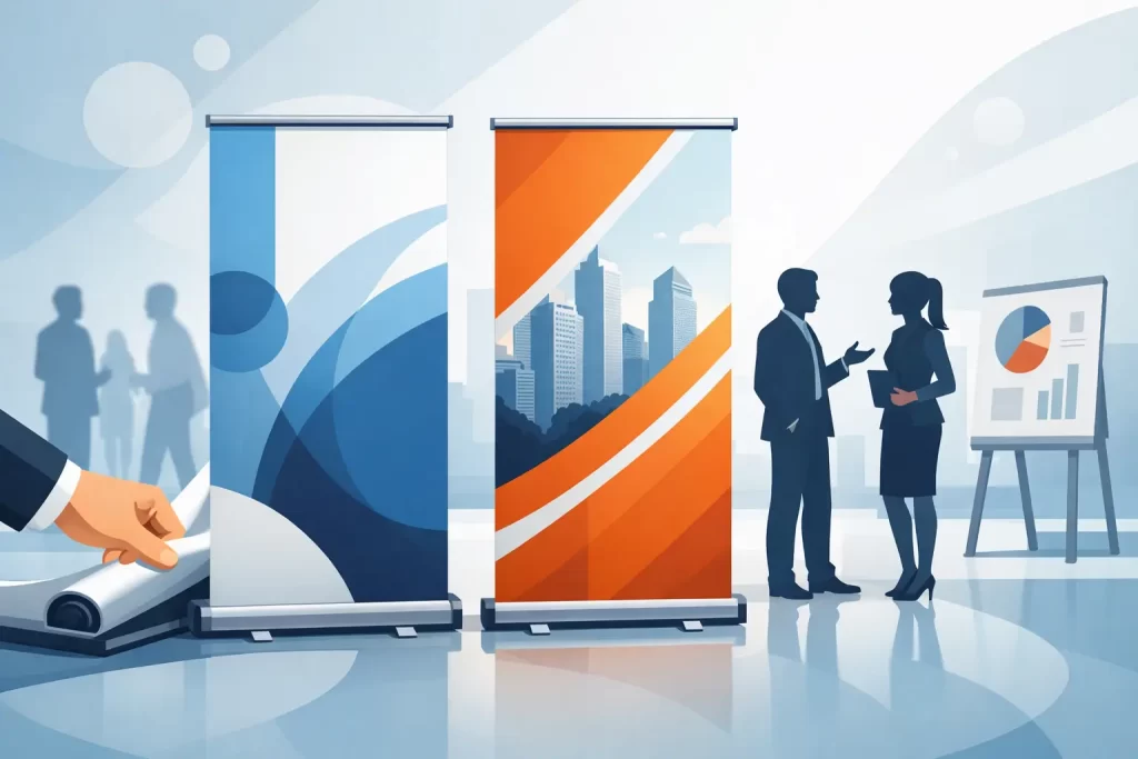Roll Up Banner Printing That Gets Seen